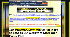 Desktop Screenshot of makemoneyww.com
